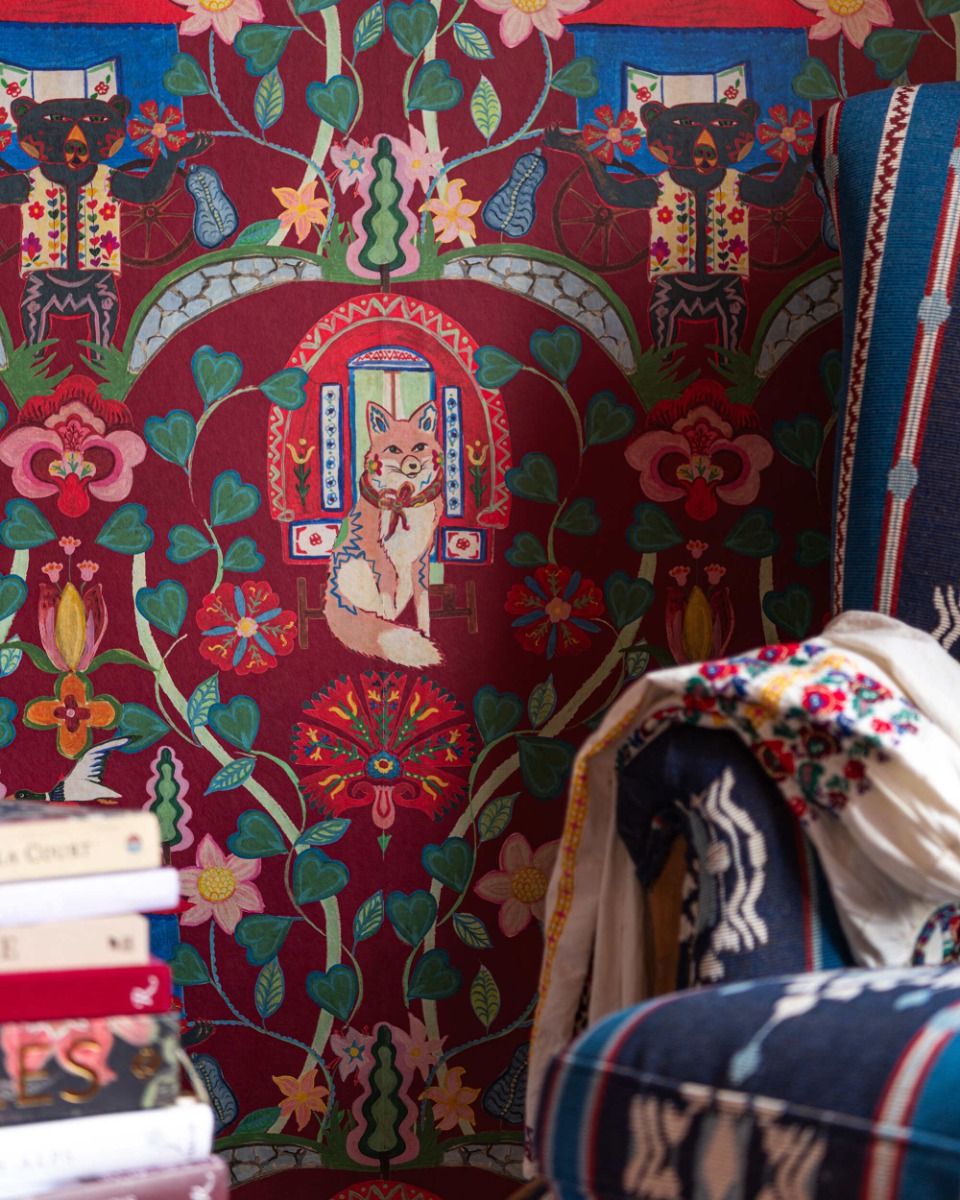 Mind The Gap Gypsy Fairytale Ruby Behang
