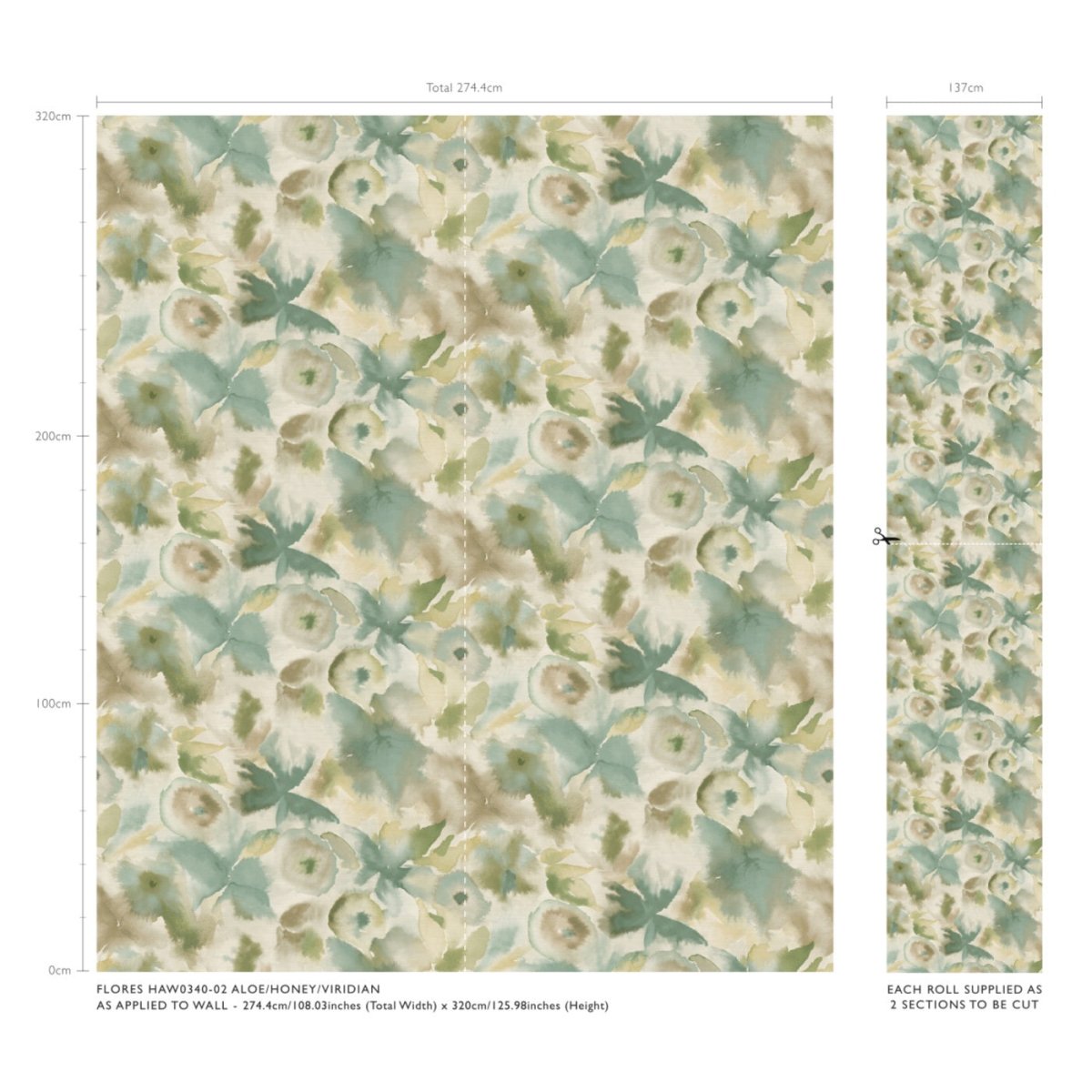 Harlequin Flores Behang 340-02 - LAB COLOUR THE WORLD