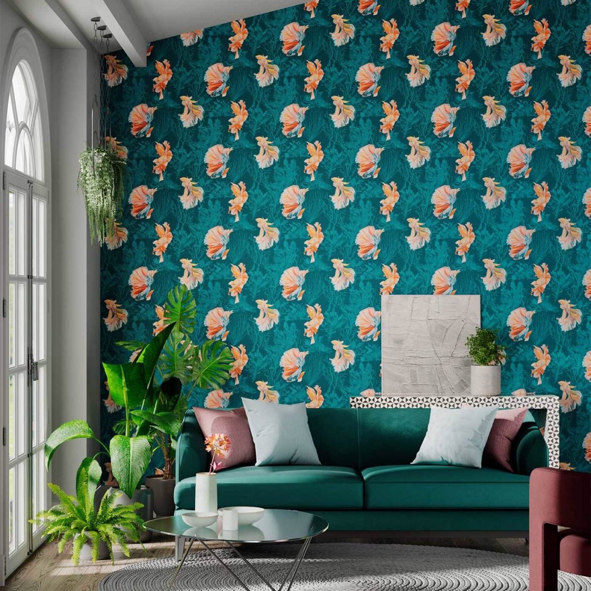 Harlequin Halfmoon Behang 112767 - LAB COLOUR THE WORLD