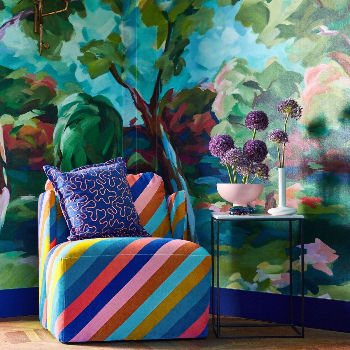 Harlequin In the Woods Behang 113068 - LAB COLOUR THE WORLD