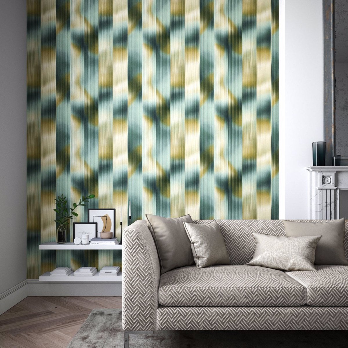 Harlequin Oscillation Wide Width Behang 112752 - LAB COLOUR THE WORLD