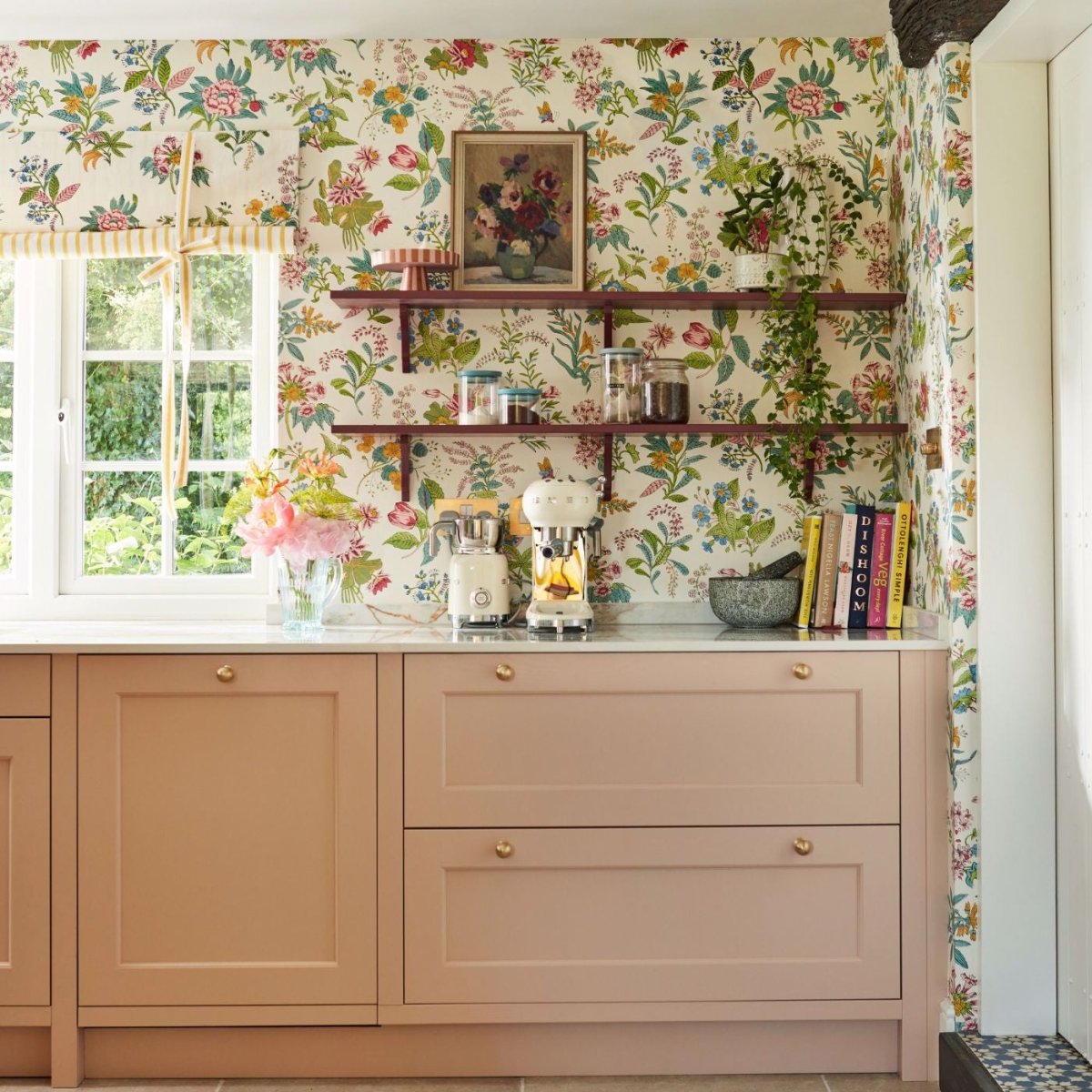 Harlequin Woodland Floral Wide Width Behang 113059 - LAB COLOUR THE WORLD