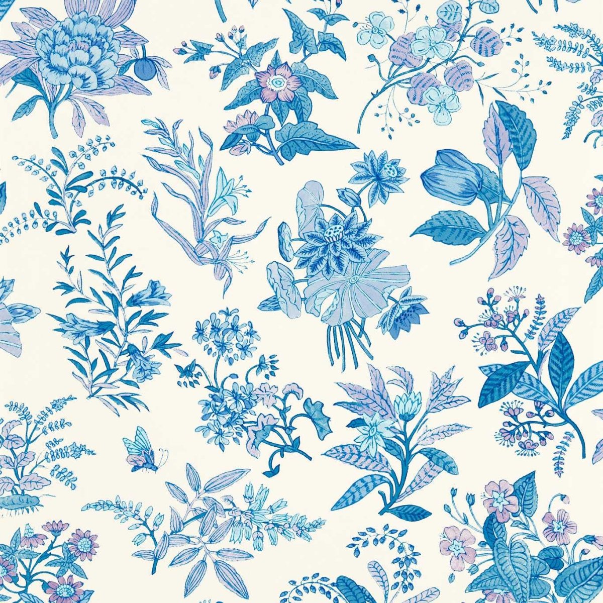 Harlequin Woodland Floral Wide Width Behang 113059 - LAB COLOUR THE WORLD