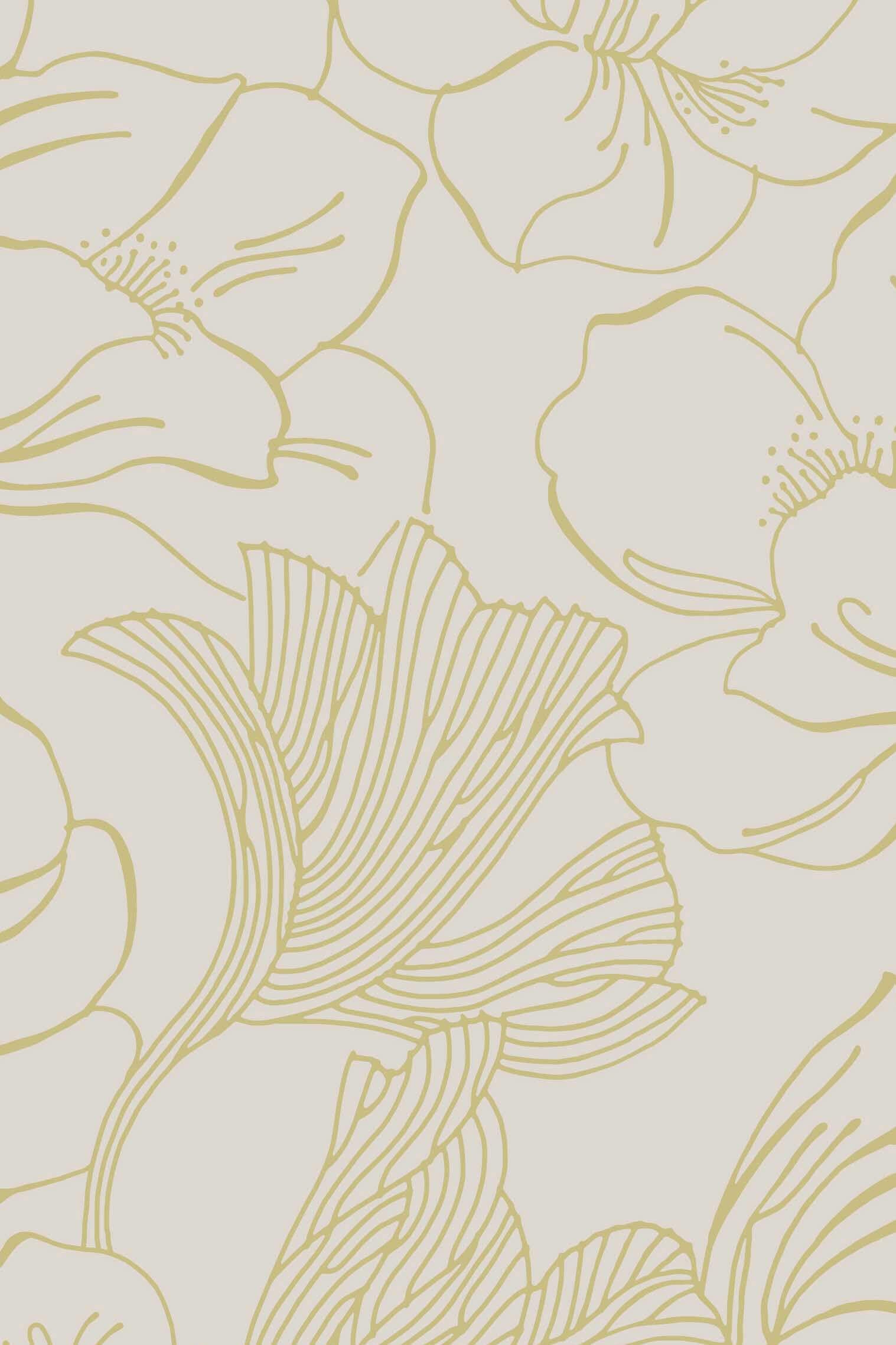 Farrow & Ball Helleborus Behang FP5602 - LAB COLOUR THE WORLD