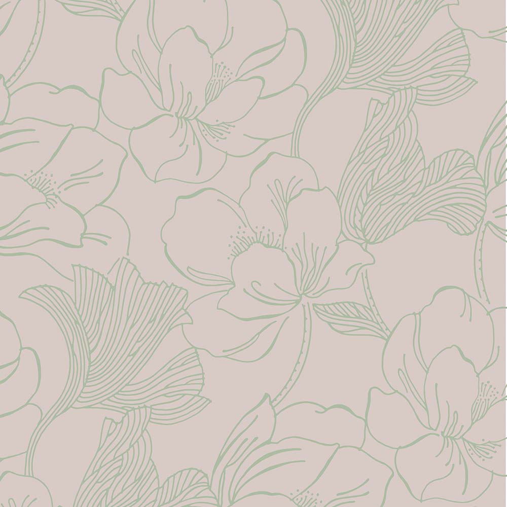 Farrow & Ball Helleborus Behang FP5608 - LAB COLOUR THE WORLD