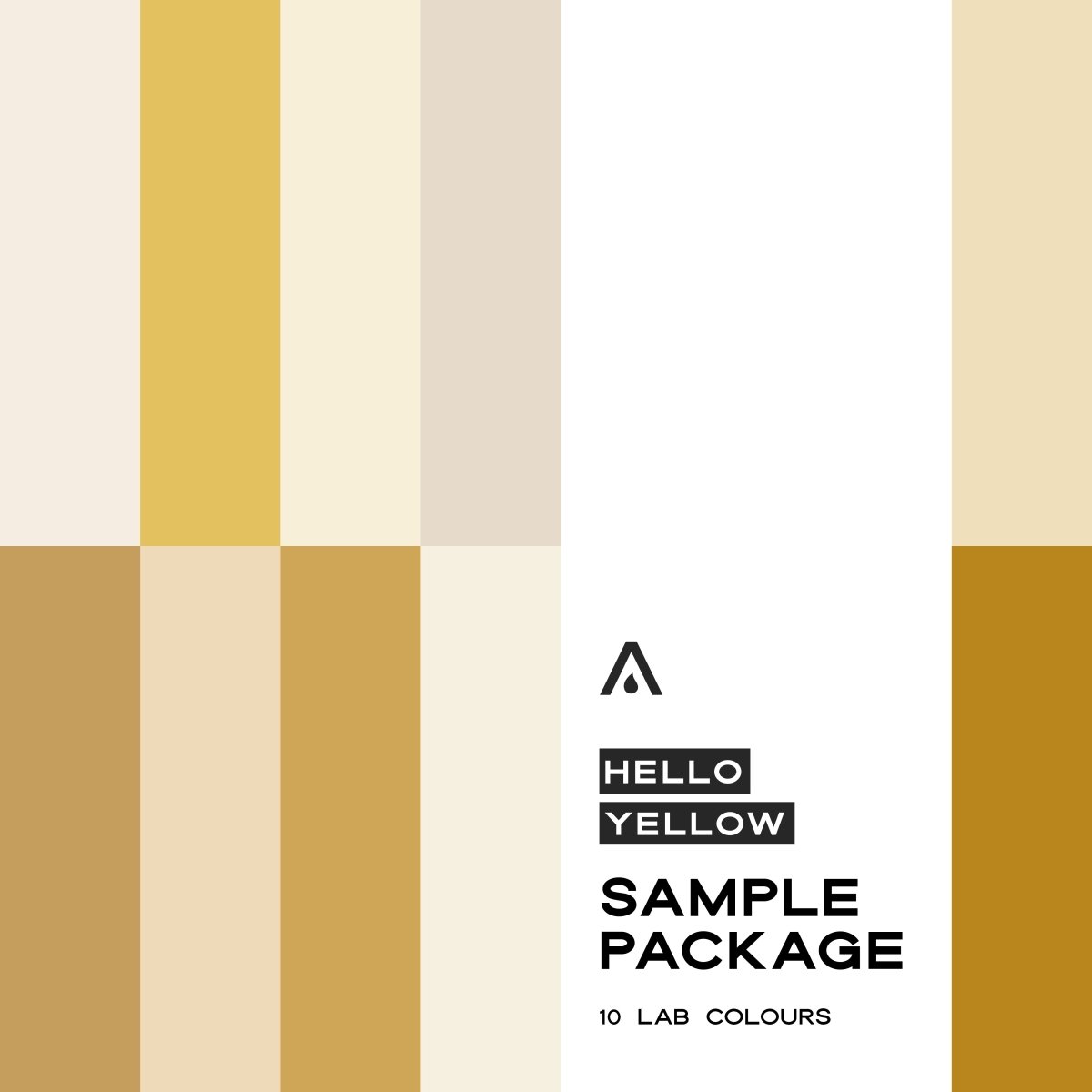 HELLO YELLOW Sample Package - LAB COLOUR THE WORLD