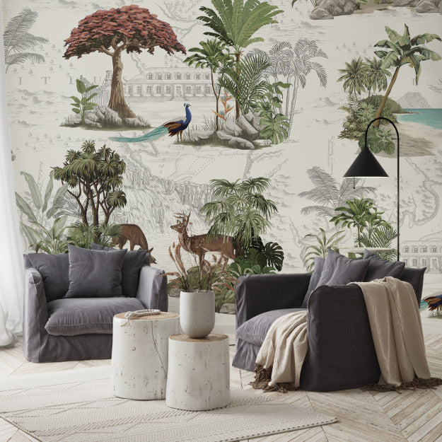 Les Dominotiers Heritage Sans Canage Behang DOM 603-1