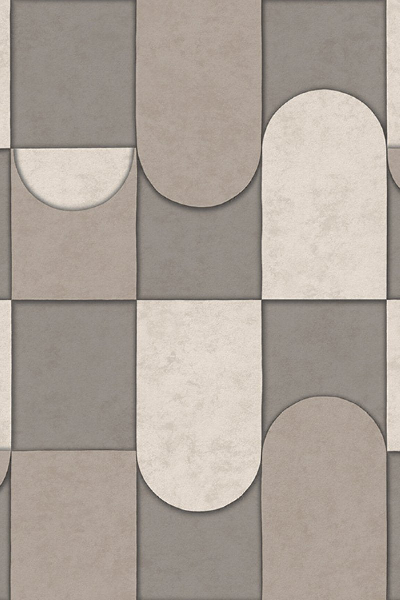 HookedOnWalls Affinity 3D Patchwork behang AF24550 - LAB COLOUR THE WORLD