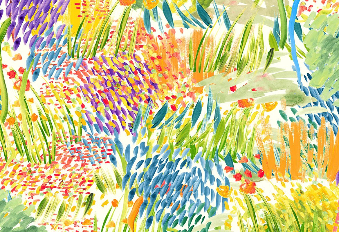 HookedOnWalls Breeze Provence behang BR24070 - LAB COLOUR THE WORLD