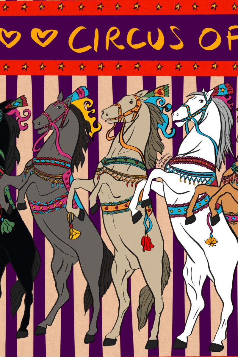 HookedOnWalls Enriquezland Crazy Horse behang 25530 - LAB COLOUR THE WORLD