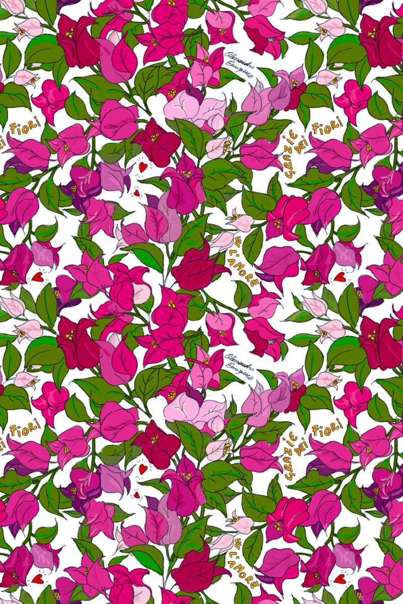 HookedOnWalls Enriquezland D'Amour behang 25508 - LAB COLOUR THE WORLD