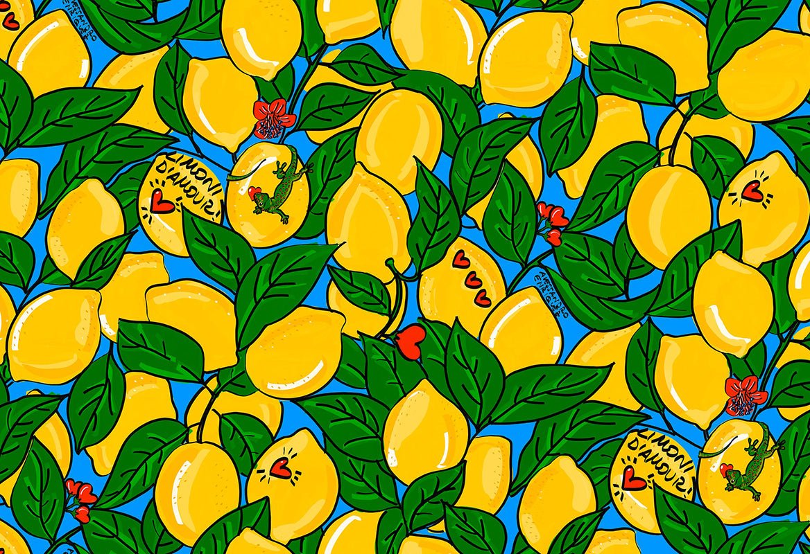 HookedOnWalls Enriquezland Limoni behang 25539 - LAB COLOUR THE WORLD
