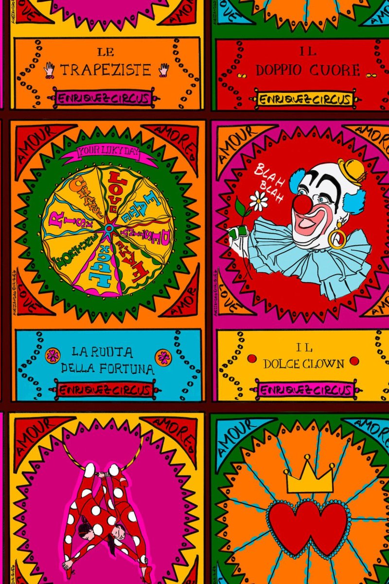 HookedOnWalls Enriquezland Locandine behang 25521 - LAB COLOUR THE WORLD