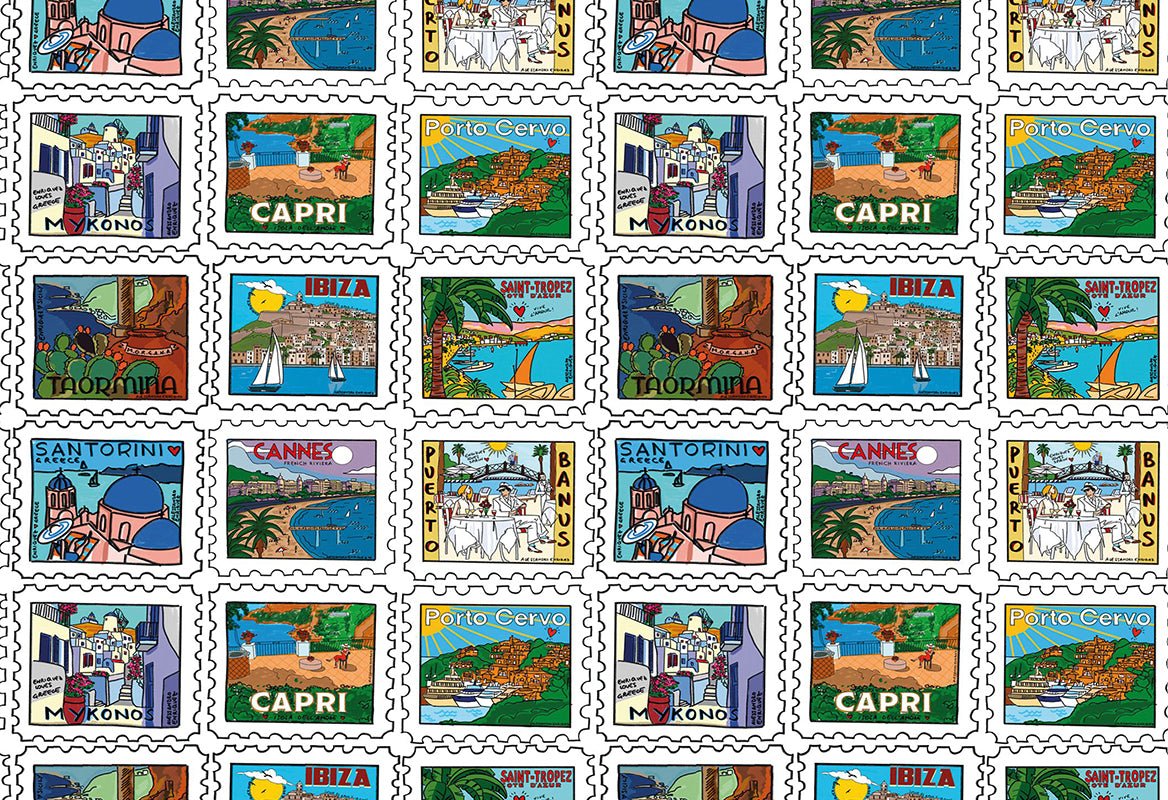 HookedOnWalls Enriquezland Memento behang 25548 - LAB COLOUR THE WORLD