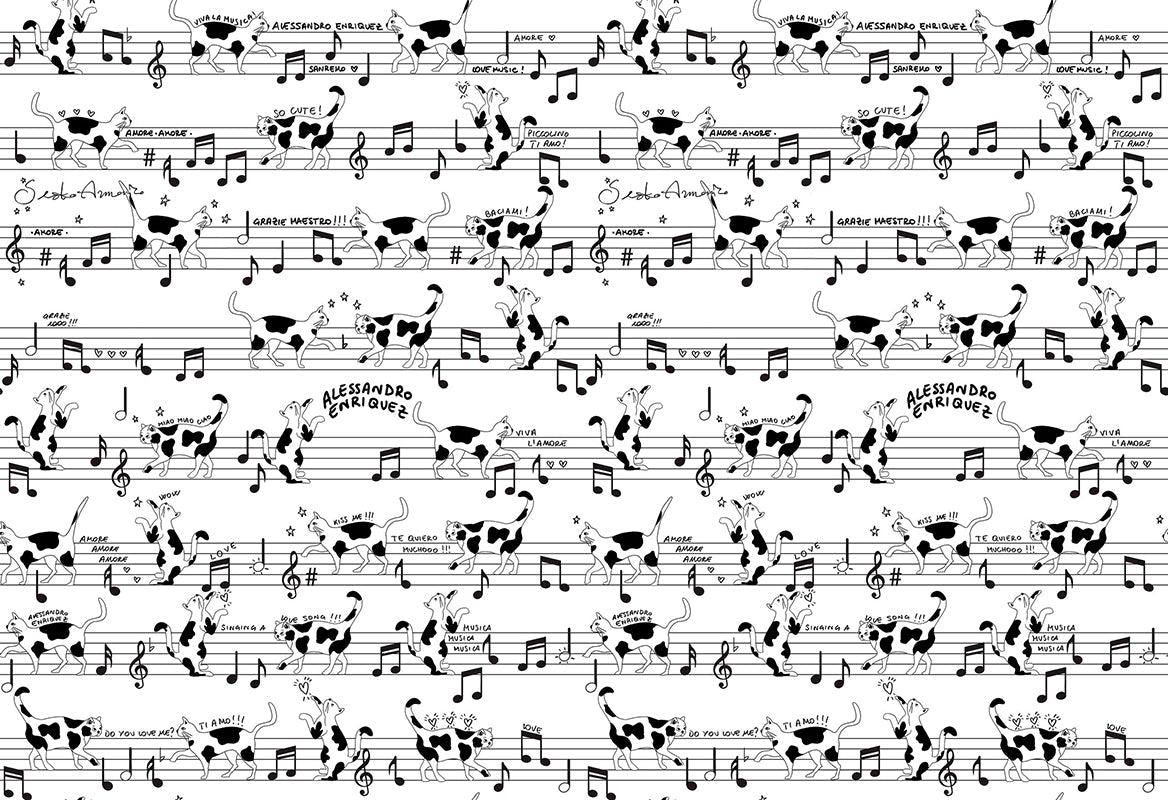 HookedOnWalls Enriquezland Musicisti behang 25512 - LAB COLOUR THE WORLD
