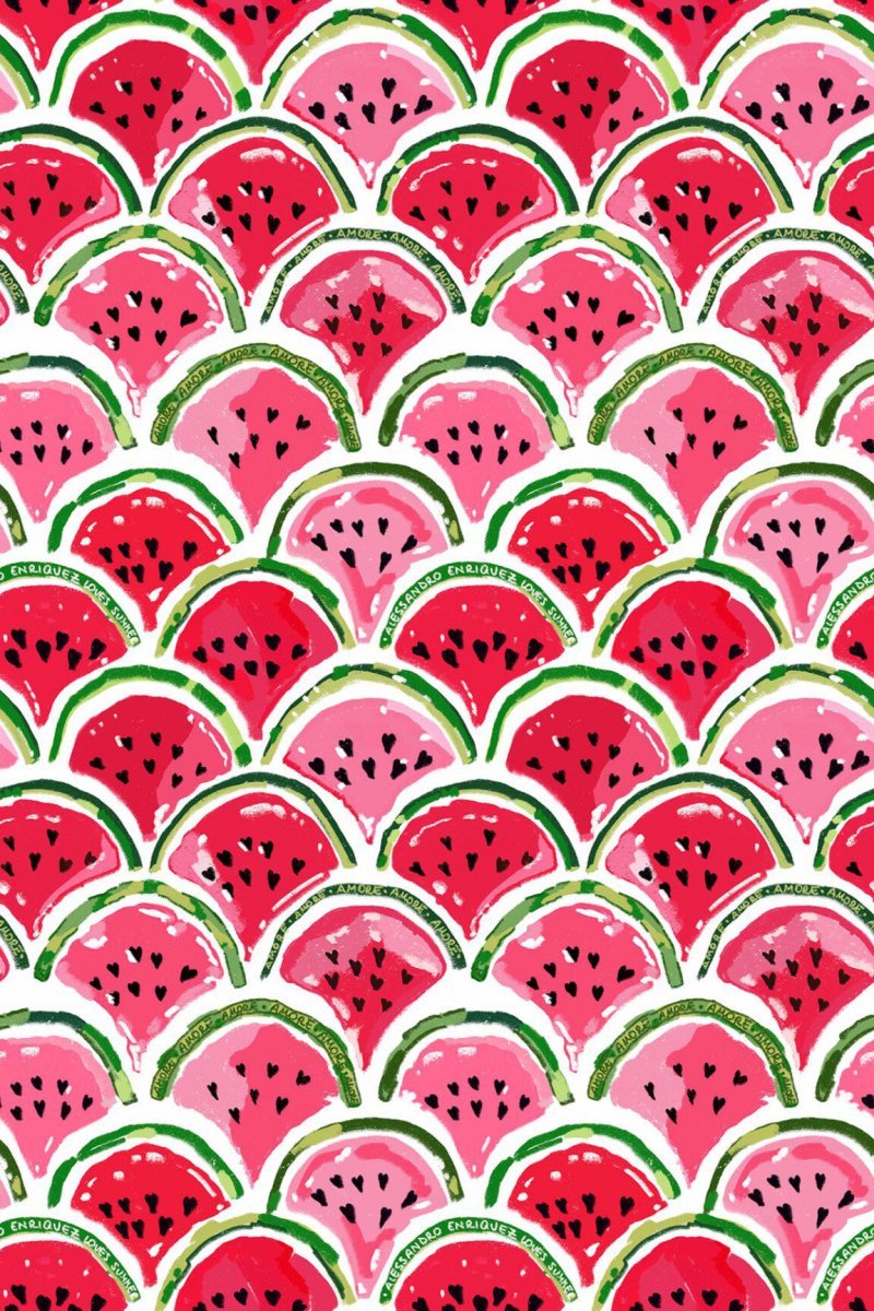 HookedOnWalls Enriquezland Peace of Melon behang 25542 - LAB COLOUR THE WORLD