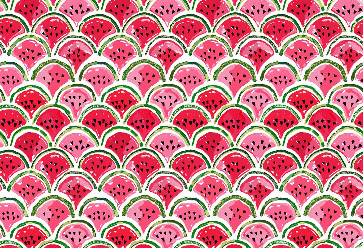 HookedOnWalls Enriquezland Peace of Melon behang 25542 - LAB COLOUR THE WORLD