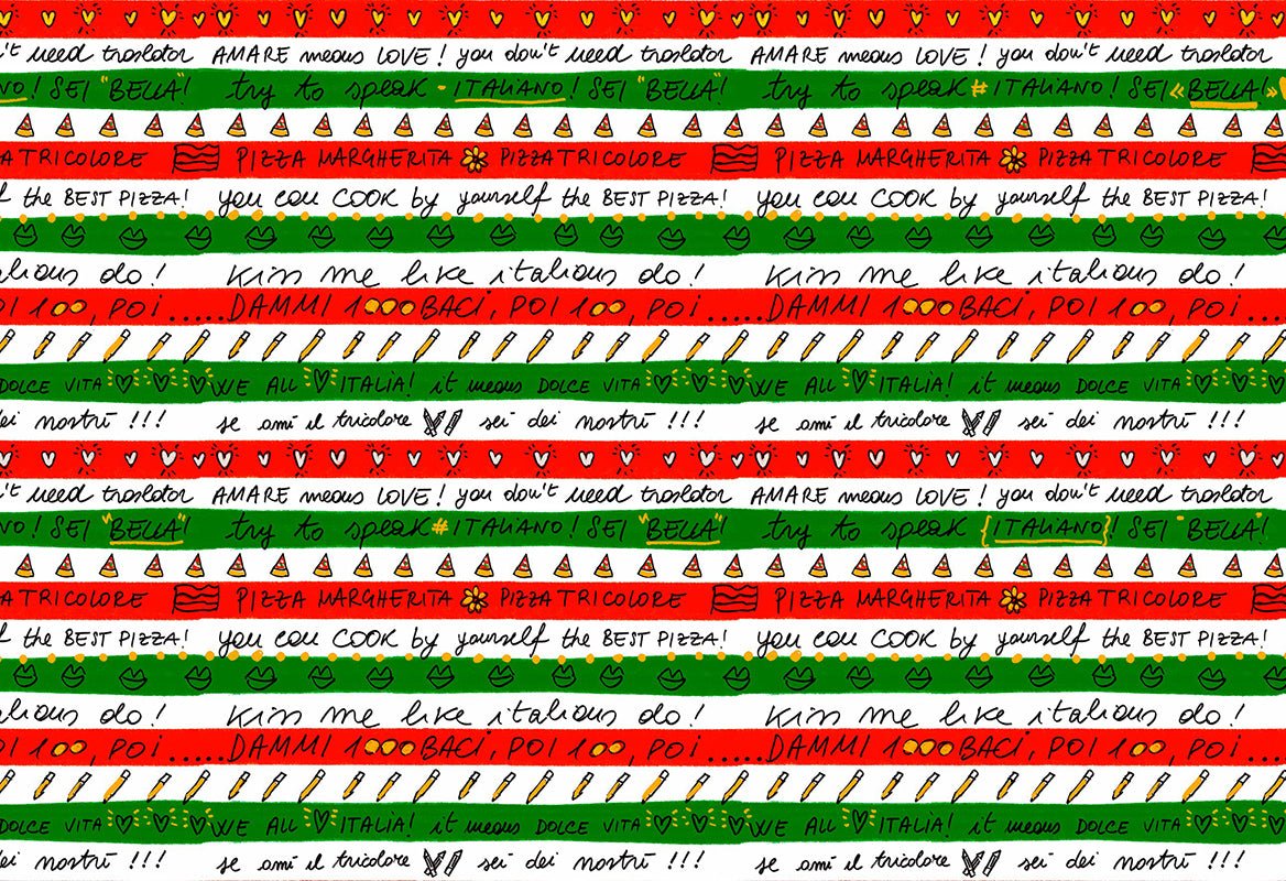 HookedOnWalls Enriquezland Viva l'Italia behang 25546 - LAB COLOUR THE WORLD