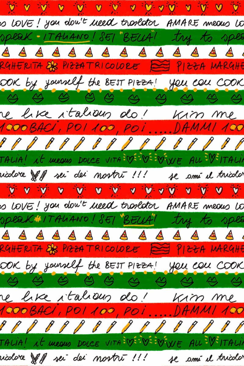 HookedOnWalls Enriquezland Viva l'Italia behang 25546 - LAB COLOUR THE WORLD