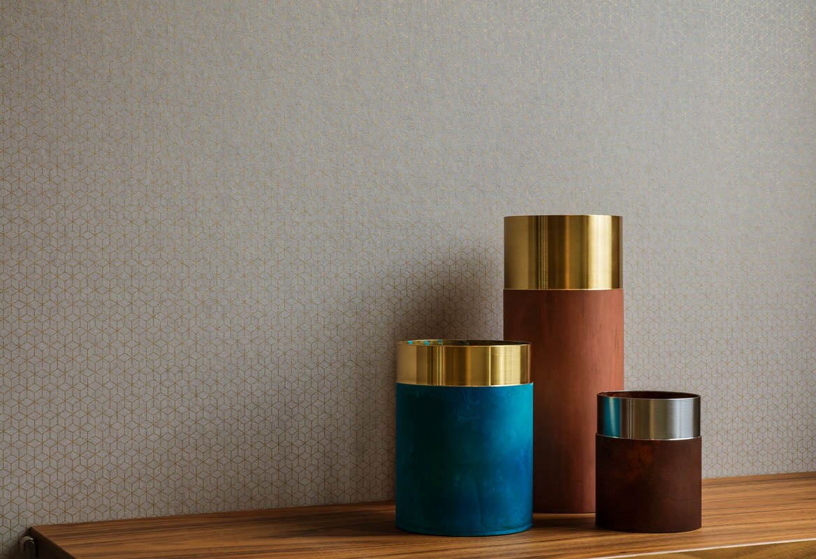 HookedOnWalls Gentle Groove Cubix behang 66520 - LAB COLOUR THE WORLD