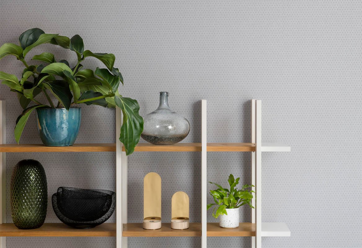 HookedOnWalls Gentle Groove Cubix behang 66525 - LAB COLOUR THE WORLD