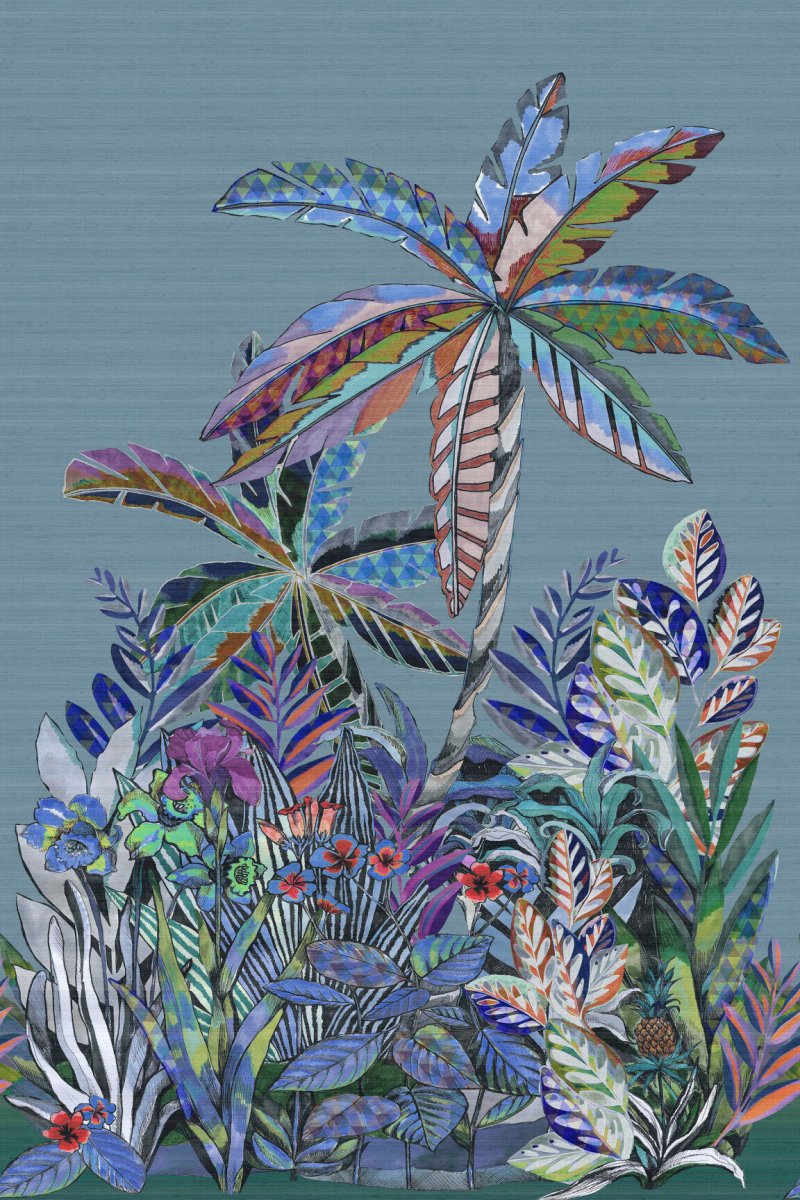 HookedOnWalls JV 602 Jaipur Jaipur Garden behang 6872 - LAB COLOUR THE WORLD