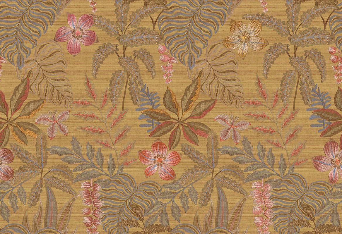 HookedOnWalls JV 602 Jaipur Jardin Tropical behang 6802 - LAB COLOUR THE WORLD