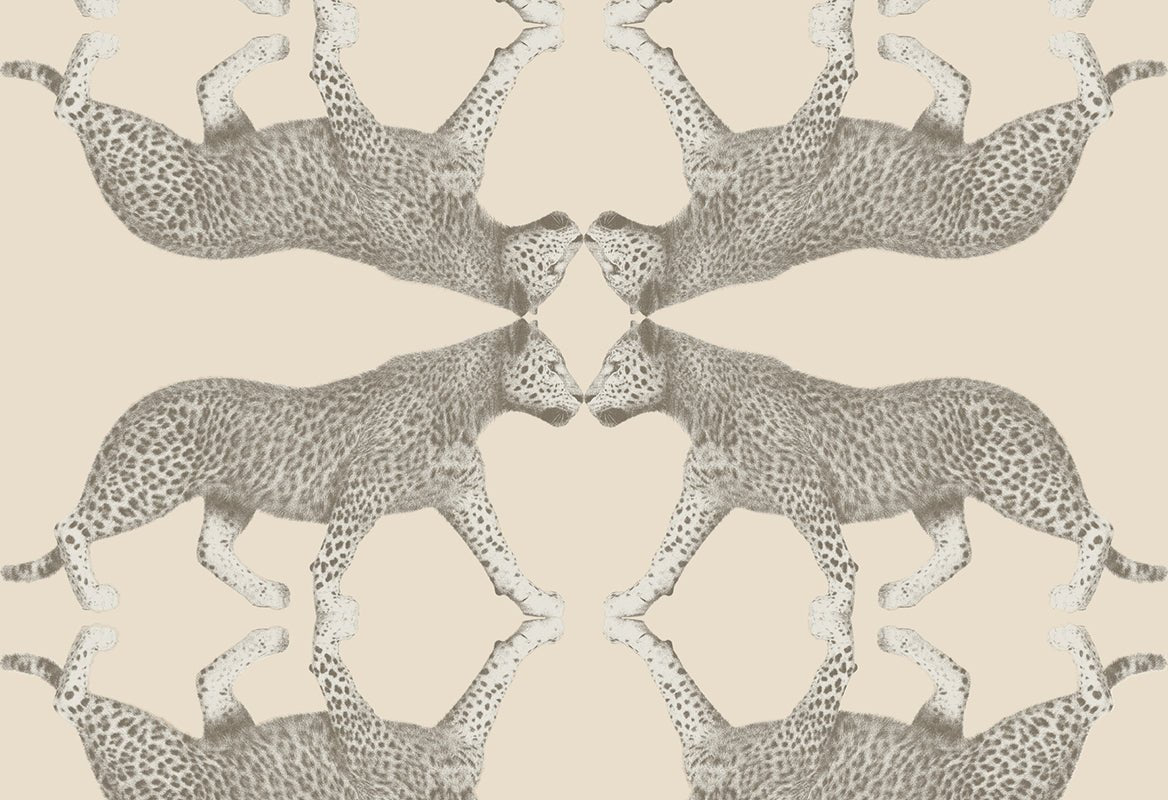 HookedOnWalls Leopard Walk Sabor behang 15329 - LAB COLOUR THE WORLD