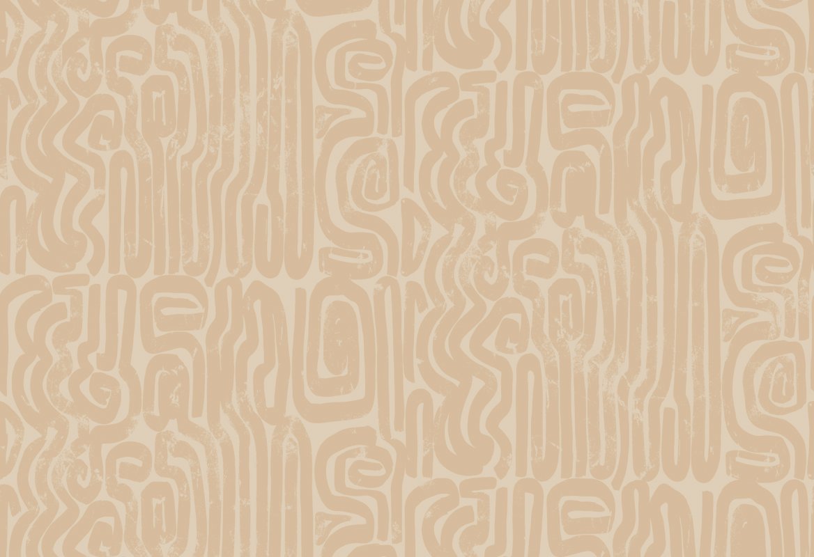 HookedOnWalls Linen Lyrics Bantu behang 34771 - LAB COLOUR THE WORLD