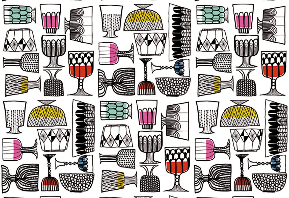 HookedOnWalls Marimekko Volume 05 Kippis behang 14100 - LAB COLOUR THE WORLD