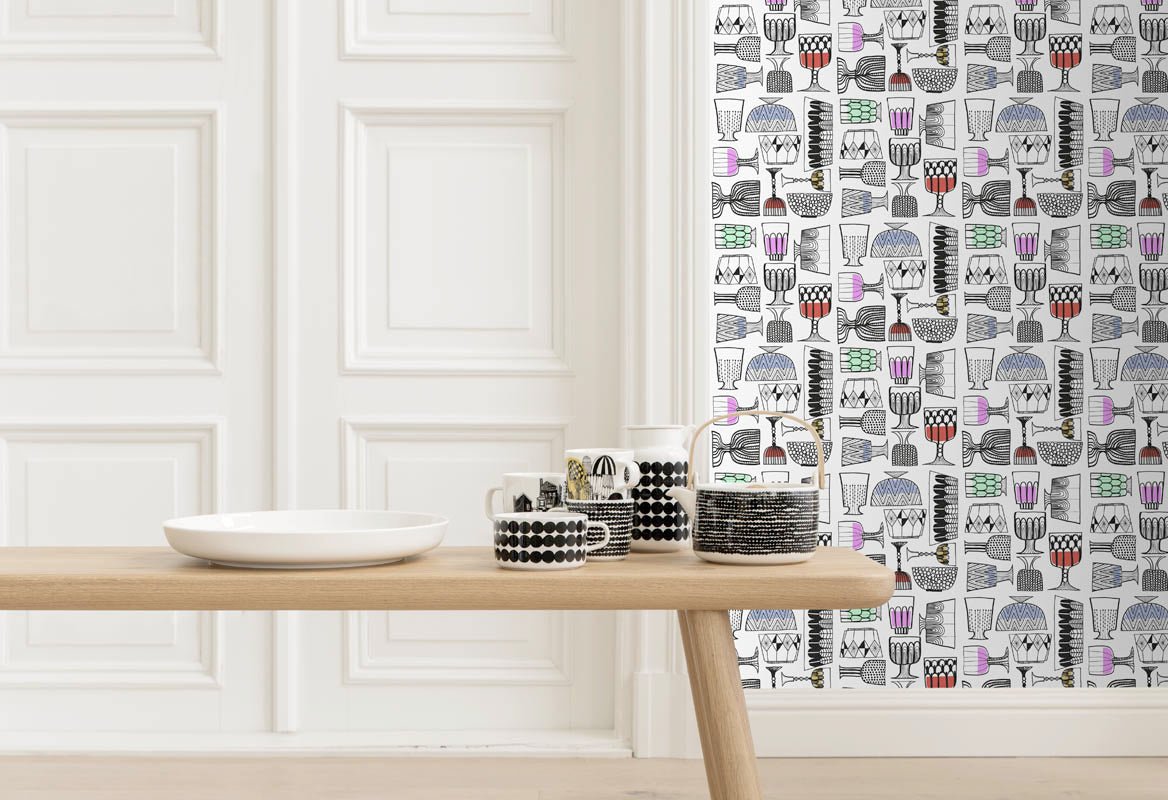 HookedOnWalls Marimekko Volume 05 Kippis behang 14100 - LAB COLOUR THE WORLD