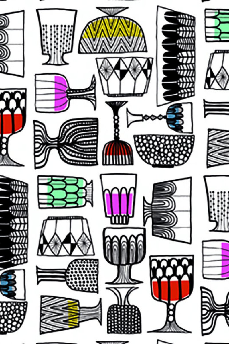 HookedOnWalls Marimekko Volume 05 Kippis behang 14100 - LAB COLOUR THE WORLD