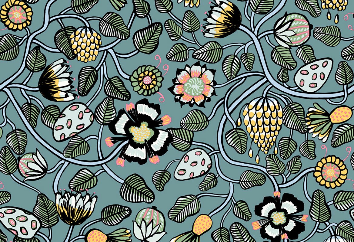 HookedOnWalls Marimekko Volume 05 Pieni Tiara behang 23330 - LAB COLOUR THE WORLD