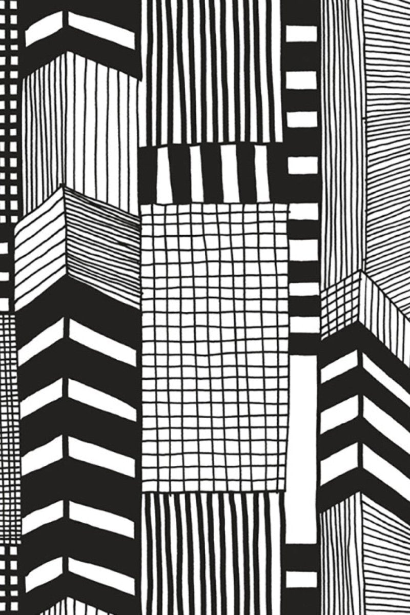 HookedOnWalls Marimekko Volume 05 Ruutukaava behang 14111 - LAB COLOUR THE WORLD