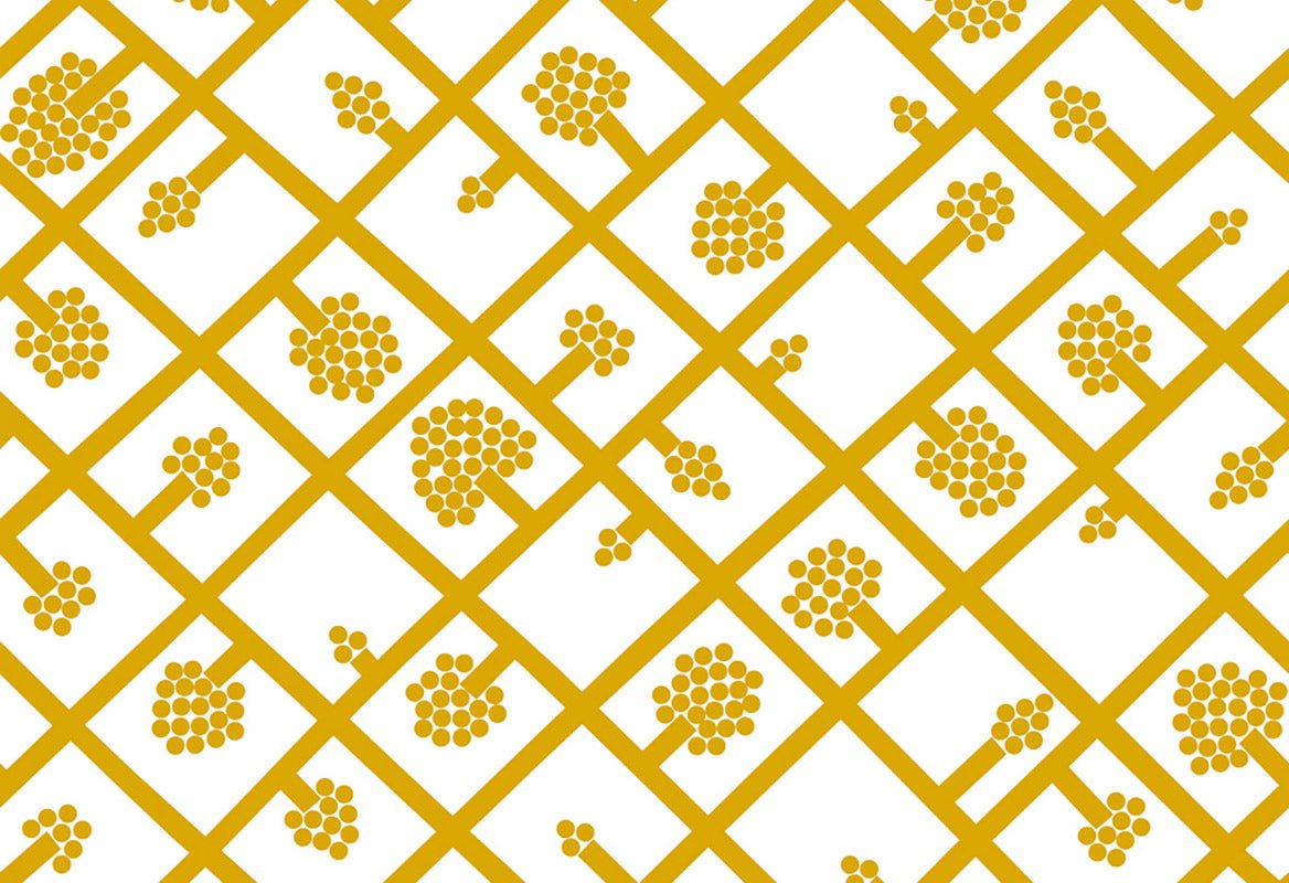 HookedOnWalls Marimekko Volume 05 Spalje behang 23346 - LAB COLOUR THE WORLD