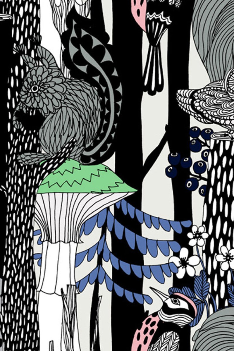 HookedOnWalls Marimekko Volume 05 Veljekset behang 23340 - LAB COLOUR THE WORLD