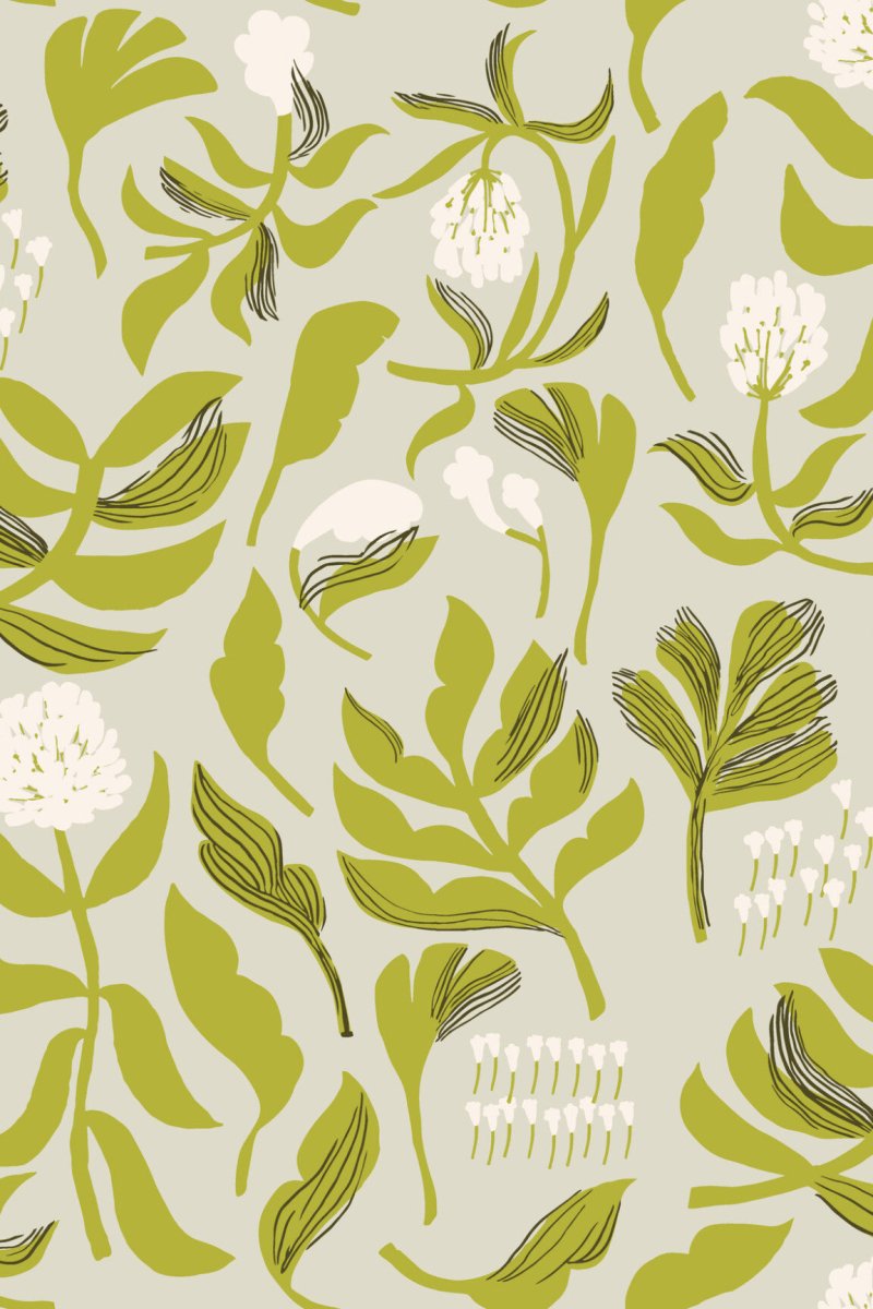 HookedOnWalls Marimekko Volume 06 Kasvio behang 25191 - LAB COLOUR THE WORLD