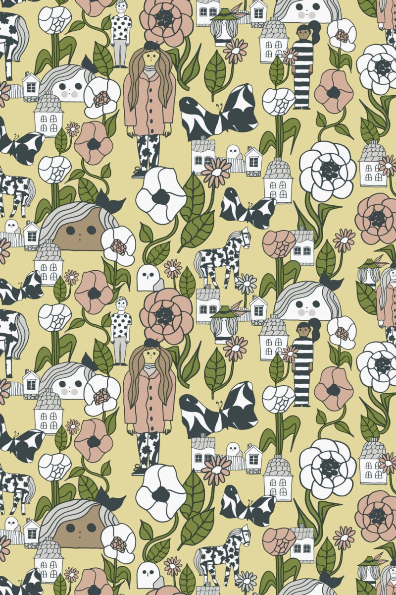 HookedOnWalls Marimekko Volume 06 Marikyla 25167 - LAB COLOUR THE WORLD