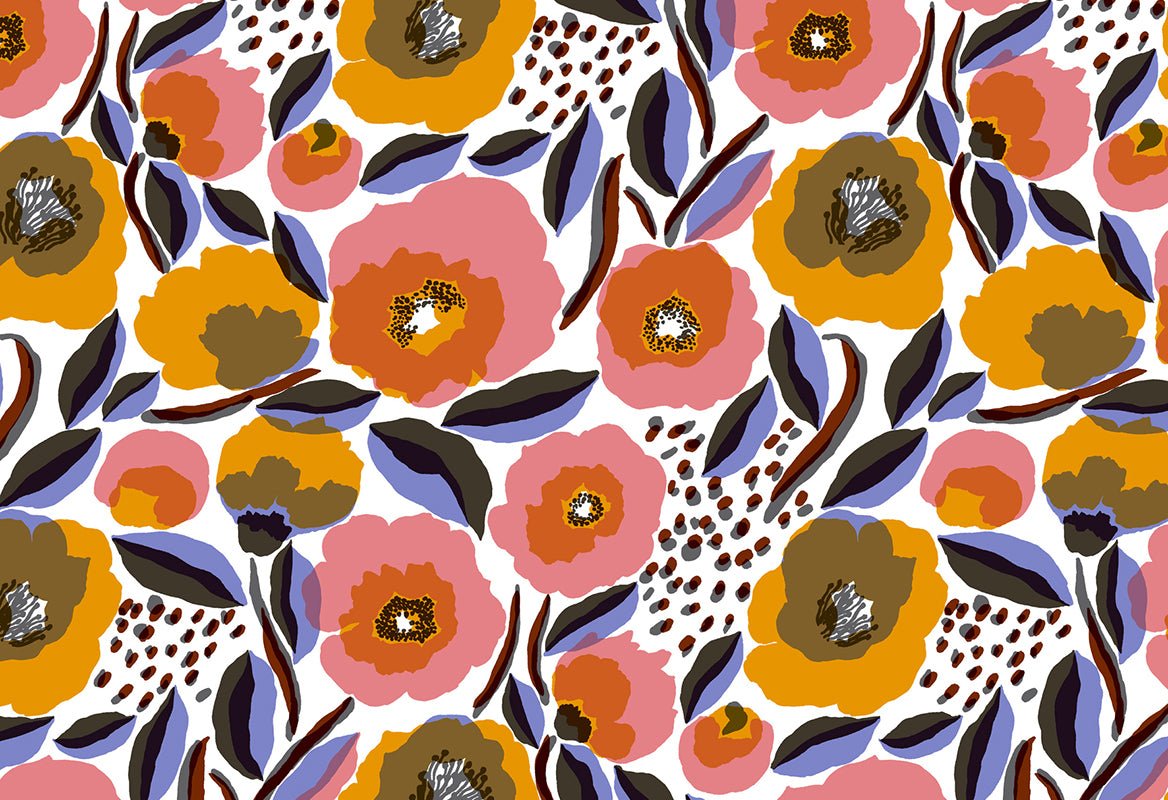 HookedOnWalls Marimekko Volume 06 Rosarium behang 25155 - LAB COLOUR THE WORLD