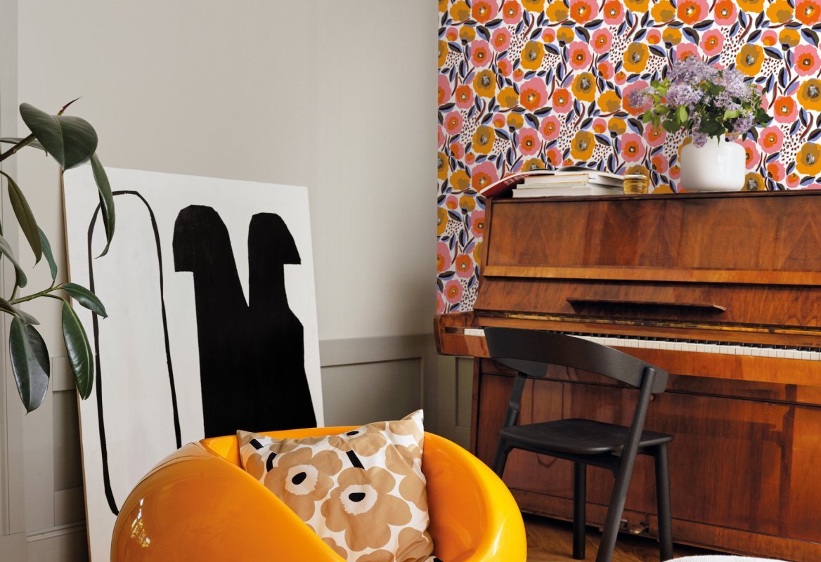 HookedOnWalls Marimekko Volume 06 Rosarium behang 25156 - LAB COLOUR THE WORLD