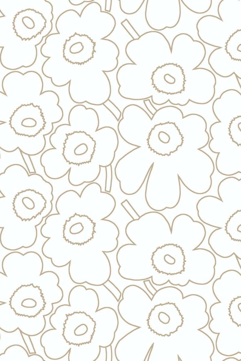HookedOnWalls Marimekko Volume 07 Piirto Unikko 25914 - LAB COLOUR THE WORLD