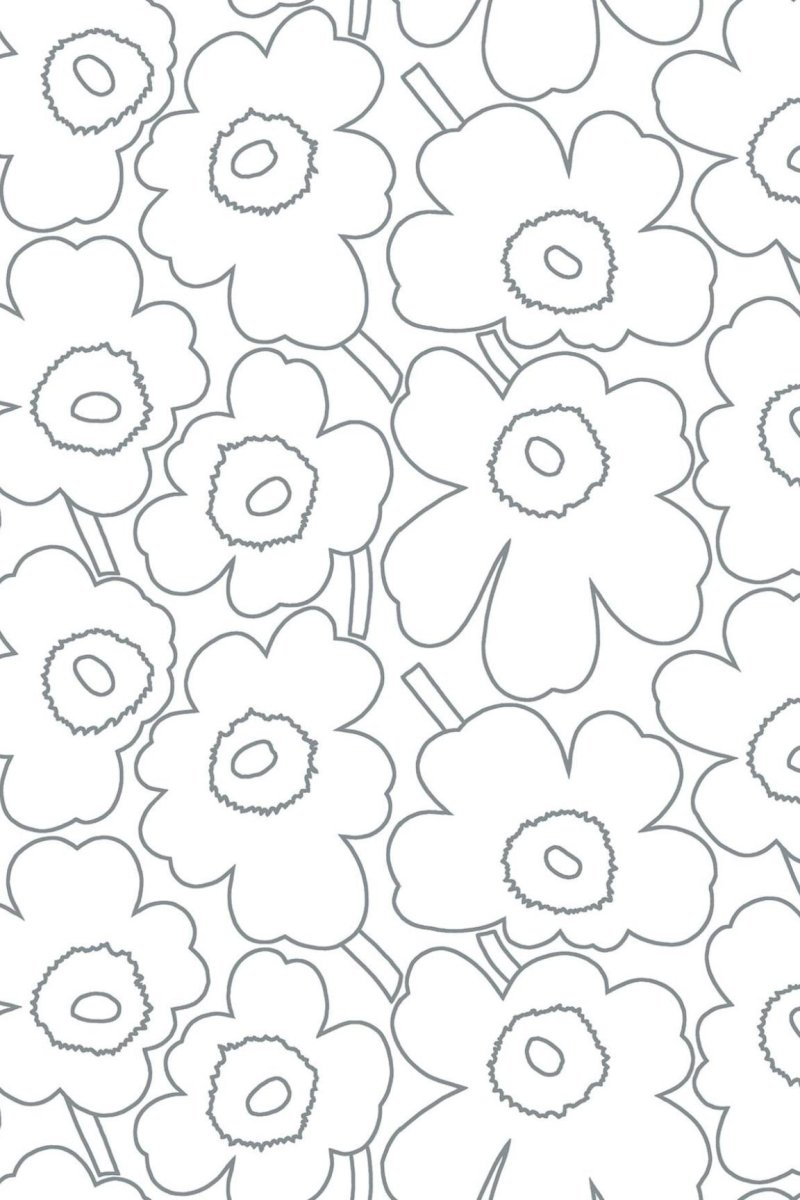 HookedOnWalls Marimekko Volume 07 Piirto Unikko 25916 - LAB COLOUR THE WORLD