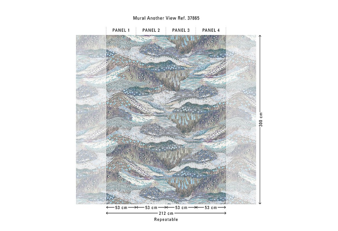 HookedOnWalls Marta Cortese Another View behang 37866 - LAB COLOUR THE WORLD