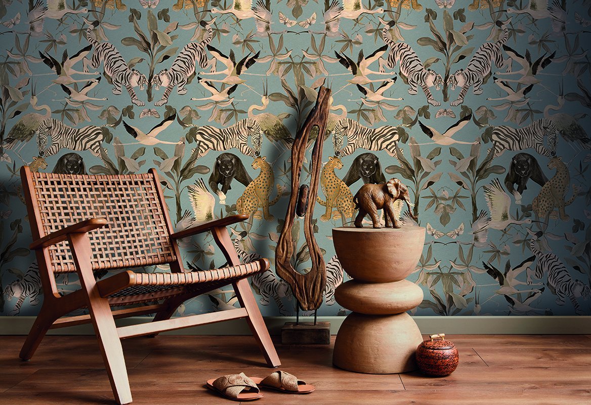 HookedOnWalls Marta Cortese Magic Animals behang 37851 - LAB COLOUR THE WORLD