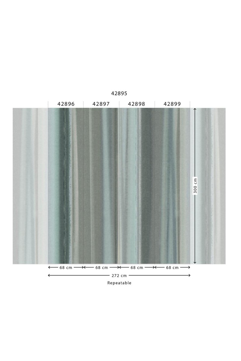 HookedOnWalls Milano Milano panels 42889 - LAB COLOUR THE WORLD