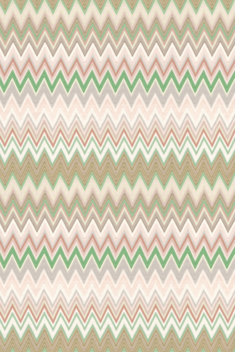 HookedOnWalls Missoni Home Wallcoverings 01 ZigZag MultiColore 10065 - LAB COLOUR THE WORLD