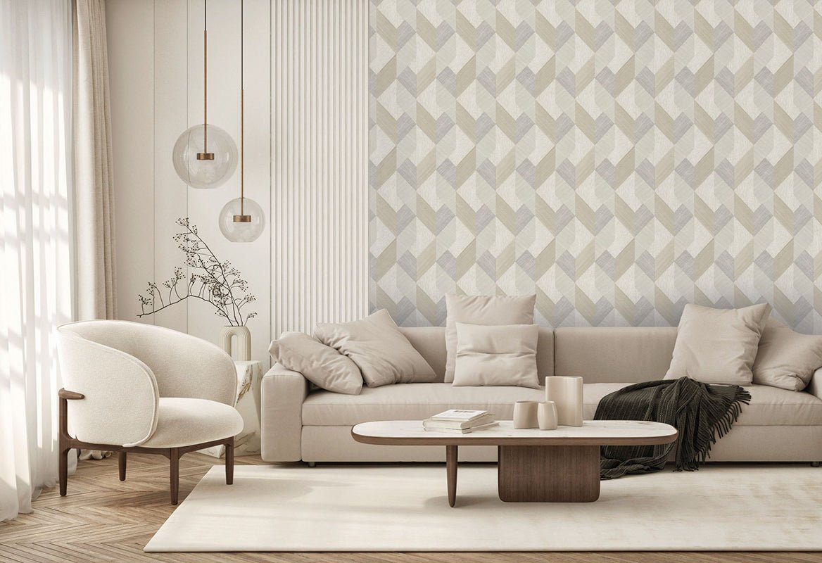HookedOnWalls Natural Chic Vicentio behang 32662 - LAB COLOUR THE WORLD