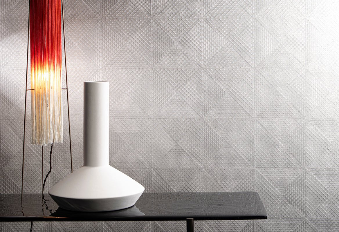 HookedOnWalls New Wave Triangoli d'Oro behang 24828 - LAB COLOUR THE WORLD