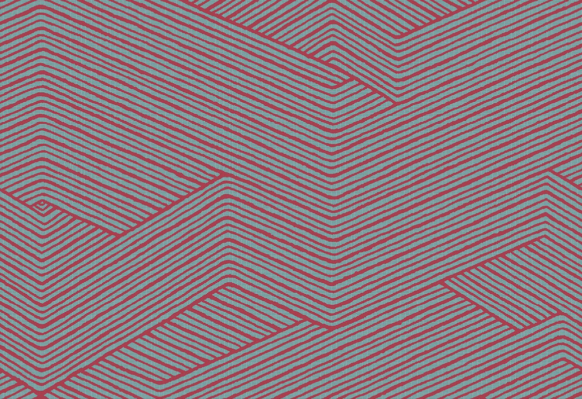 HookedOnWalls Sketch Cord behang 19520 - LAB COLOUR THE WORLD