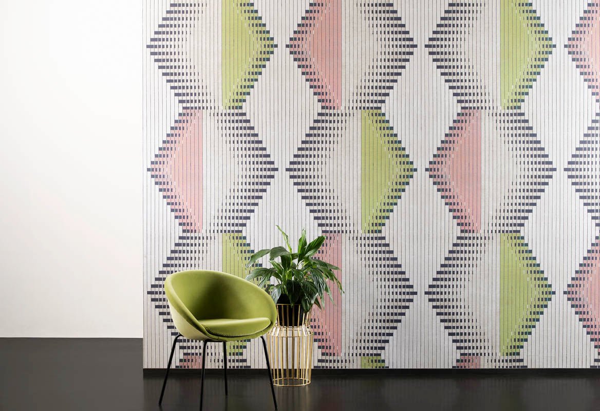 HookedOnWalls Sketch Linked behang 19600 - LAB COLOUR THE WORLD